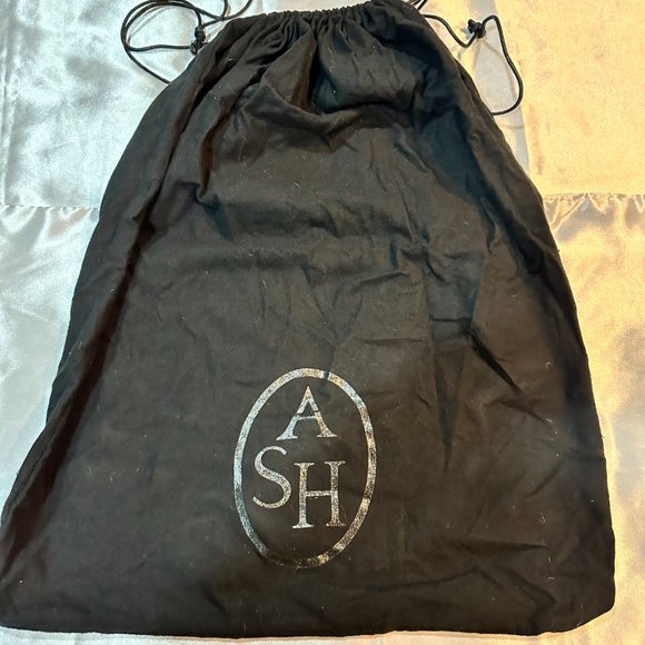 Ash Domino Black Leather Backpack w/Chains (NWT) main image 7